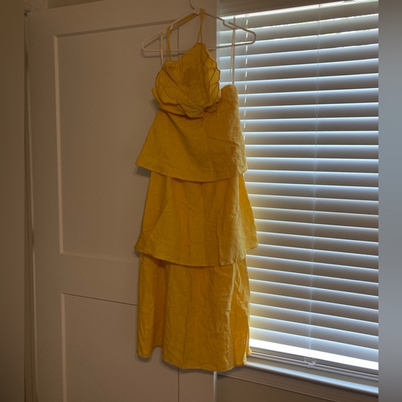 Farm Rio 3D floral tiered dress - Picture 6 of 9